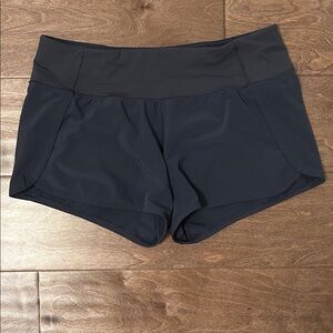 Lululemon Speed Up Navy Athletic Shorts